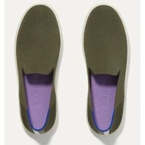 ROTHY'S | Original Slip On Sneakers Garden Olive Green Washable Shoes | Size 8
